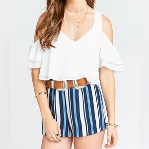 Show Me Your Mumu Sawyer High-Waisted Shorts
